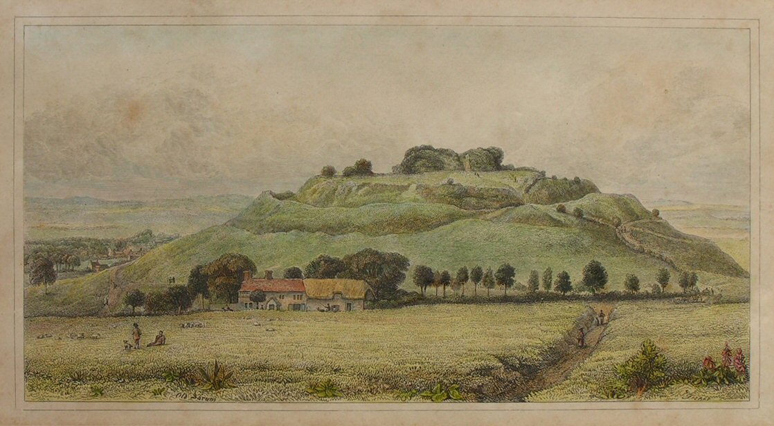 Etching - Old Sarum